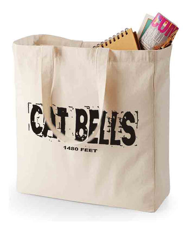 Cat Bells canvas shopping bag