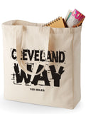Cleveland Way canvas shopping bag
