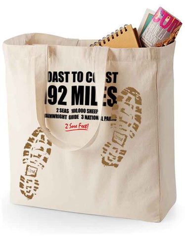 Coast to Coast 'Sore Feet' canvas shopping bag