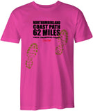 Northumberland Coast Path 'Sore Feet' t-shirt