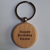 Hadrian's Wall Path Wooden Keyring