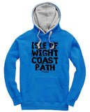 3 x Isle of Wight Coast Path hoodies with customised back print