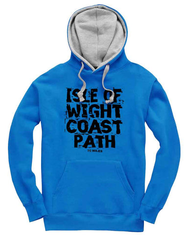 3 x Isle of Wight Coast Path hoodies with customised back print