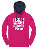 3 x Isle of Wight Coast Path hoodies with customised back print