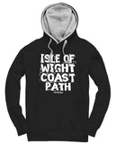 3 x Isle of Wight Coast Path hoodies with customised back print
