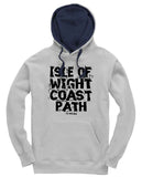 3 x Isle of Wight Coast Path hoodies with customised back print