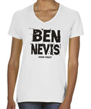 Ben Nevis women's v-neck fitted t-shirt