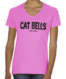 Cat Bells women's v-neck fitted t-shirt