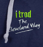Cleveland Way 'itrod' embroidered hoodie