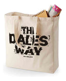 Dales Way canvas shopping bag