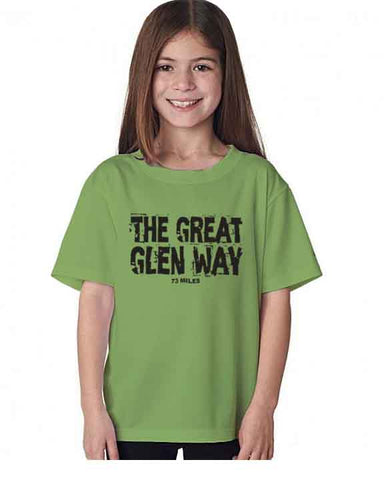 Great Glen Way kid's t-shirt