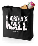 Hadrian's Wall canvas shopping bag