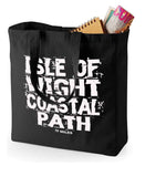 Isle of Wight Coast Path canvas shopping bag