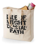 Isle of Wight Coast Path canvas shopping bag