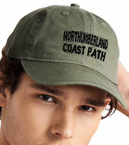 Northumberland Coast Path baseball cap
