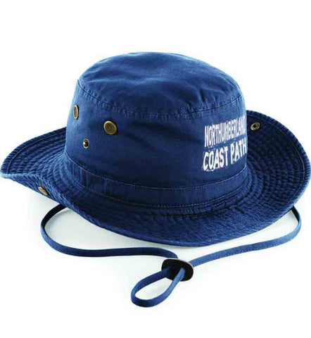 Northumberland Coast Path outback hat