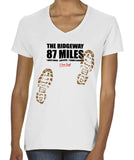 Ridgeway 'Sore Feet' women's v-neck fitted t-shirt