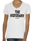 Ridgeway women's v-neck fitted t-shirt