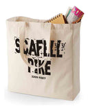 Scafell Pike canvas shopping bag