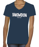 Snowdon women's v-neck fitted t-shirt