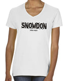 Snowdon women's v-neck fitted t-shirt