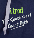 South West Coast Path 'itrod' hoodie