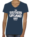 Southern Upland Way women's v-neck fitted t-shirt