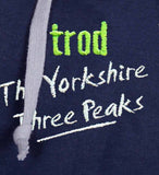 Yorkshire Three Peaks 'itrod' hoodie